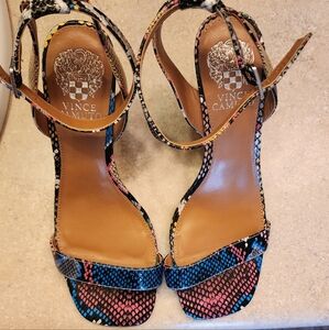 Vince Camuto Snakeskin Sandals